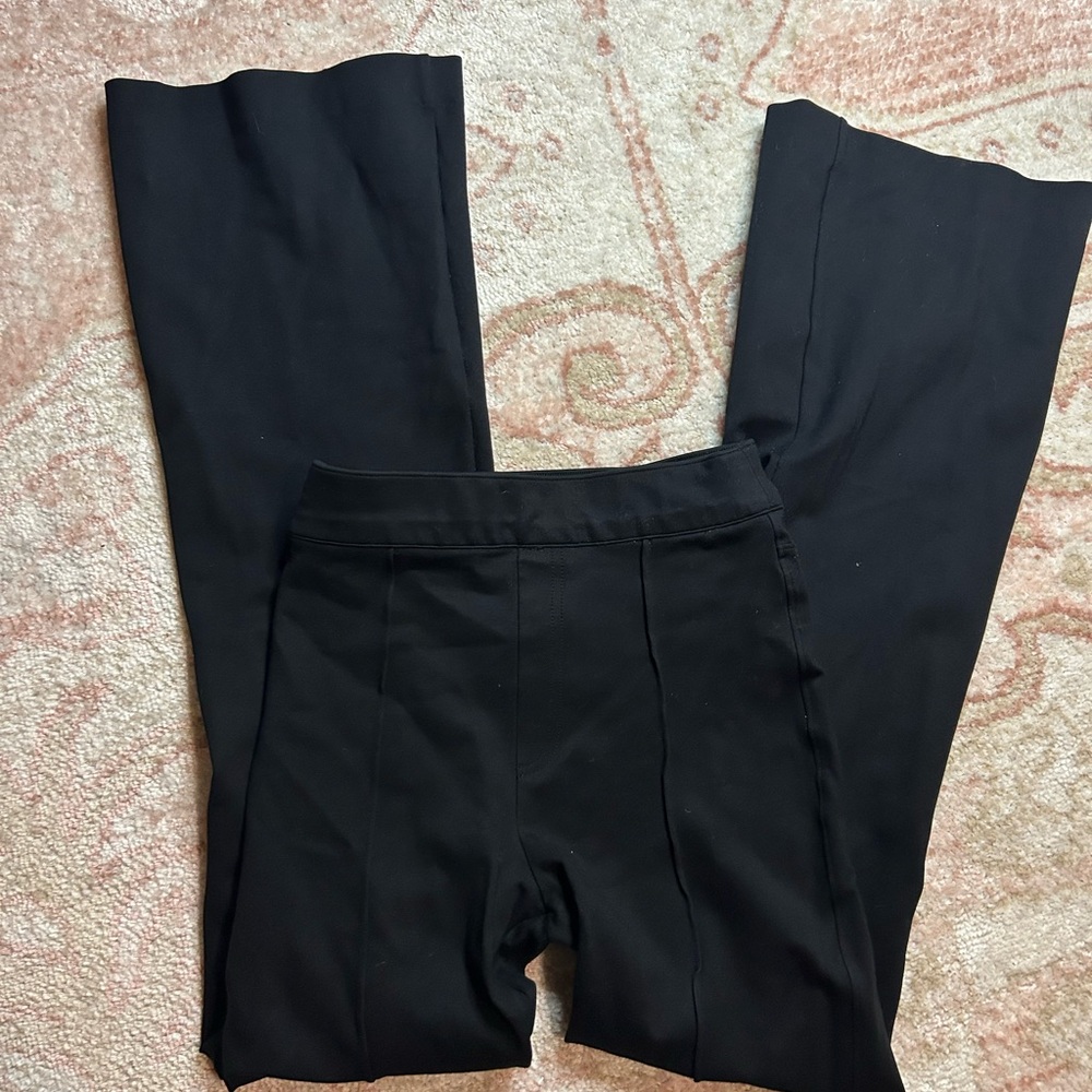 Black Women's Spanx Flared Pants